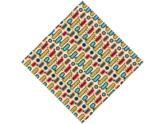 Dream of Genie Retro Vinyl Wrap Pattern