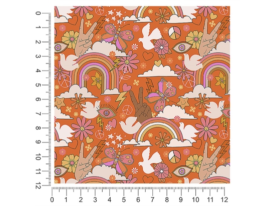 Garden Birds Retro 1ft x 1ft Craft Sheets