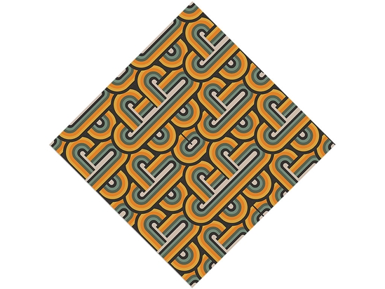 Gold Finger Retro Vinyl Wrap Pattern