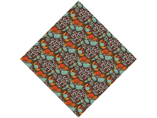 Real Foxy Retro Vinyl Wrap Pattern