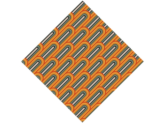 Up and Down Retro Vinyl Wrap Pattern