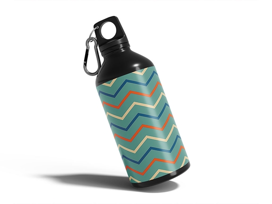 Rubberband Person Retro Water Bottle DIY Stickers