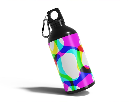 Phone Home Retro Water Bottle DIY Stickers