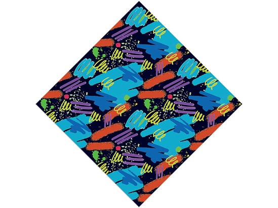 Jump Around Retro Vinyl Wrap Pattern