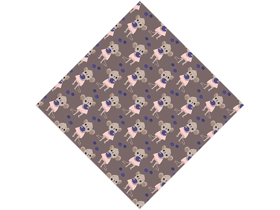 XL Snack Rodent Vinyl Wrap Pattern