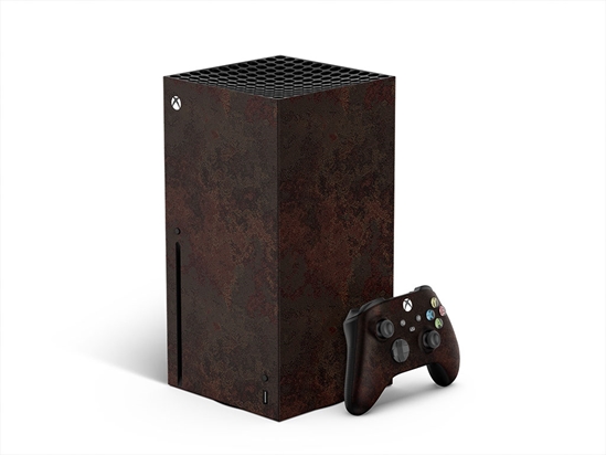 Burned Metal Rust XBOX DIY Decal