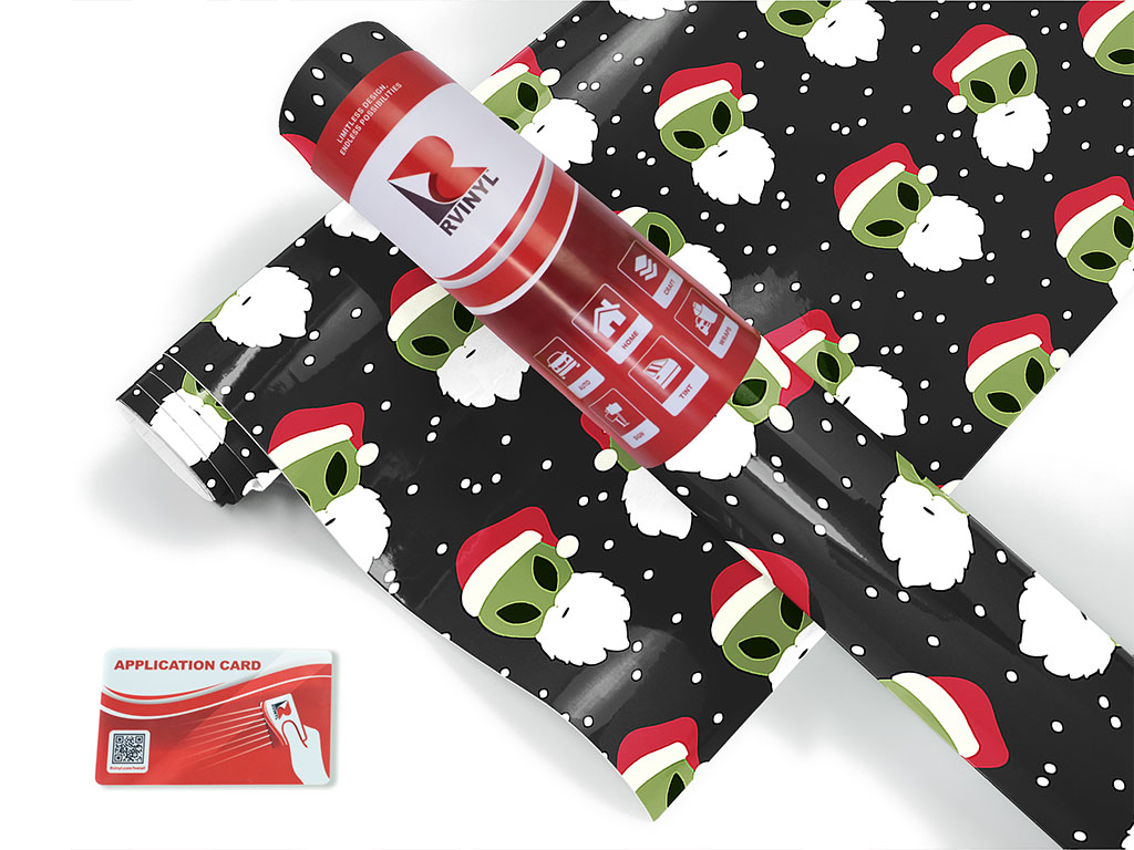 Holly Jolly Science Fiction Craft Vinyl Roll