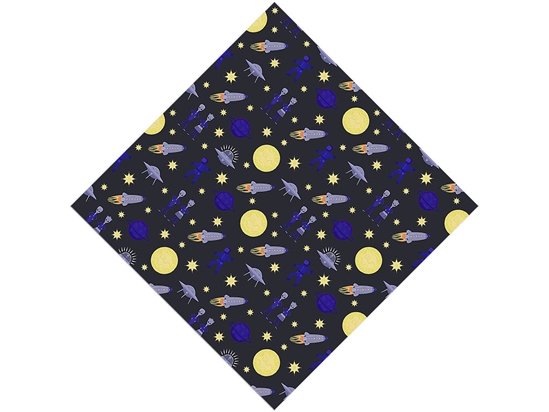 Interplanetary Honeymoon Science Fiction Vinyl Wrap Pattern