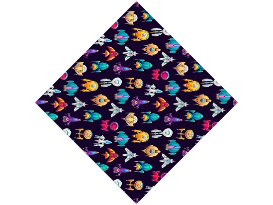 Starship Infantry Science Fiction Vinyl Wrap Pattern