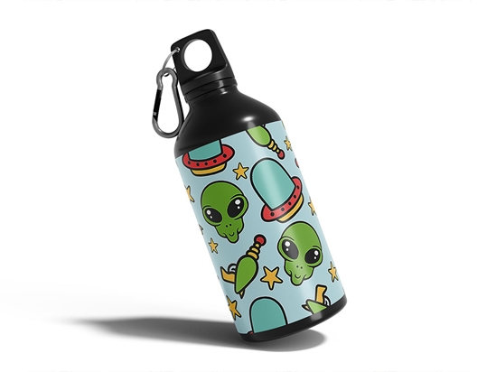 To Your Leader Science Fiction Water Bottle DIY Stickers