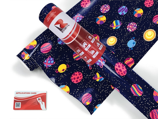 Vacation Destinations Science Fiction Craft Vinyl Roll