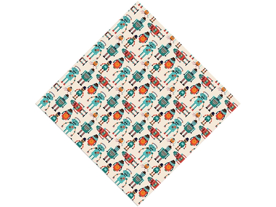 Gentleman Bots Science Fiction Vinyl Wrap Pattern