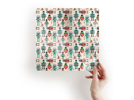 Gentleman Bots Science Fiction Craft Sheets