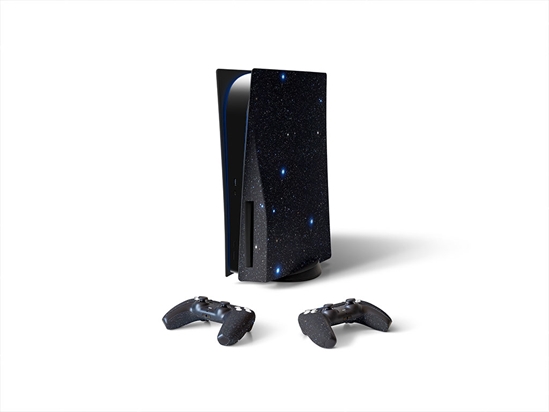 Blue Night Science Fiction Sony PS5 DIY Skin