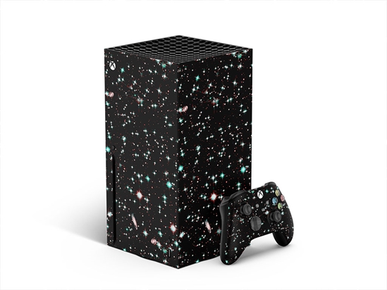 Bright Sparkles Science Fiction XBOX DIY Decal