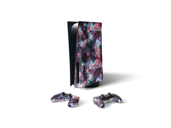 Cloud Field Science Fiction Sony PS5 DIY Skin