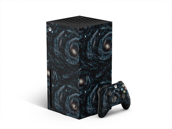 Cosmic Swirly Science Fiction XBOX DIY Decal