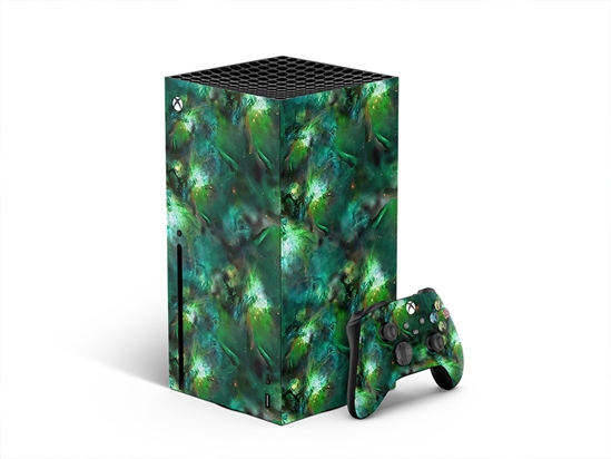 Galactic Green Science Fiction XBOX DIY Decal