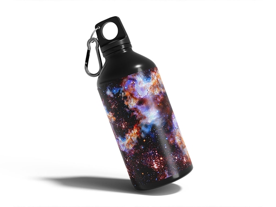 Galaxy Dust Science Fiction Water Bottle DIY Stickers