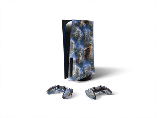 Galaxy Sky Science Fiction Sony PS5 DIY Skin