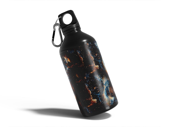 Midnight Blast Science Fiction Water Bottle DIY Stickers