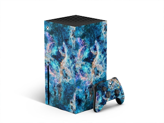 Nebula Sapphire Science Fiction XBOX DIY Decal