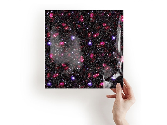 Red Starfield Science Fiction Craft Sheets