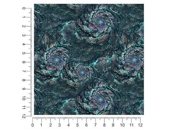 Sea Swirl Science Fiction 1ft x 1ft Craft Sheets