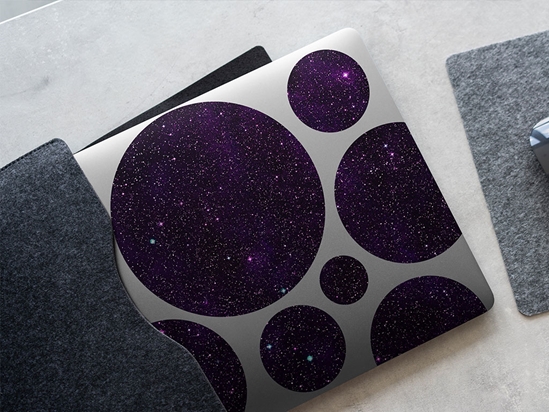 Starfield Purp Science Fiction DIY Laptop Stickers