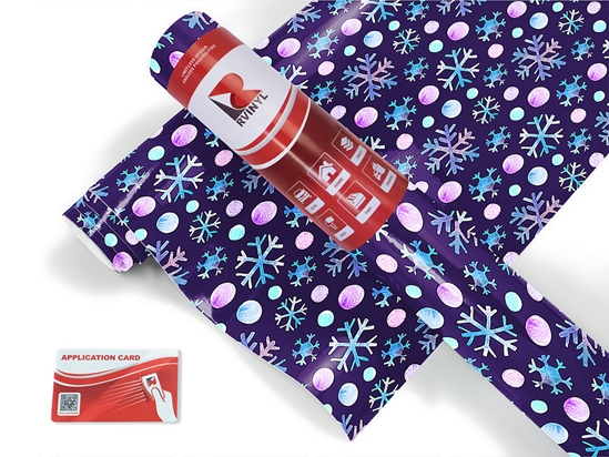 A Chance Snowflake Craft Vinyl Roll