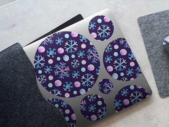 A Chance Snowflake DIY Laptop Stickers