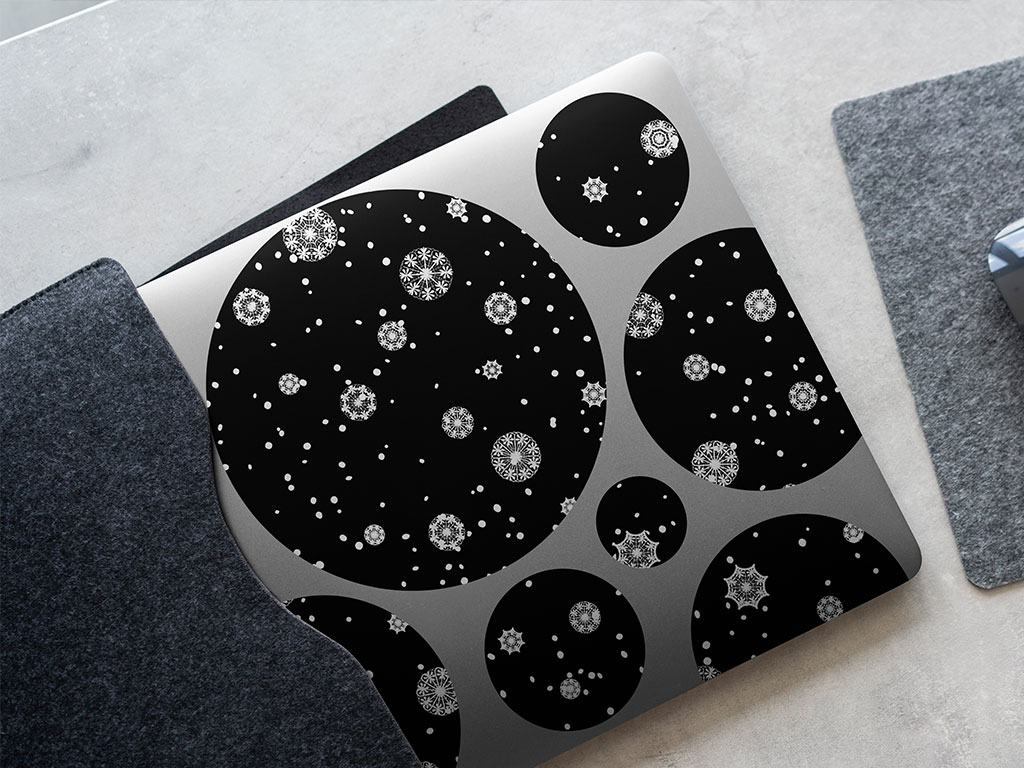 Stone Cold Snowflake DIY Laptop Stickers