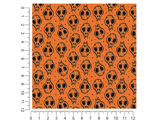 Werewolf Skull Horror 1ft x 1ft Craft Sheets