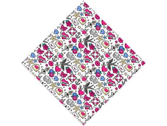 Flash Sheet Sticker Bomb Vinyl Wrap Pattern