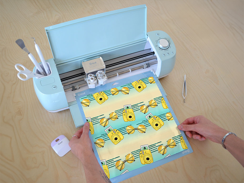 Polaroid Memories Summertime Cricut Compatible Vinyl