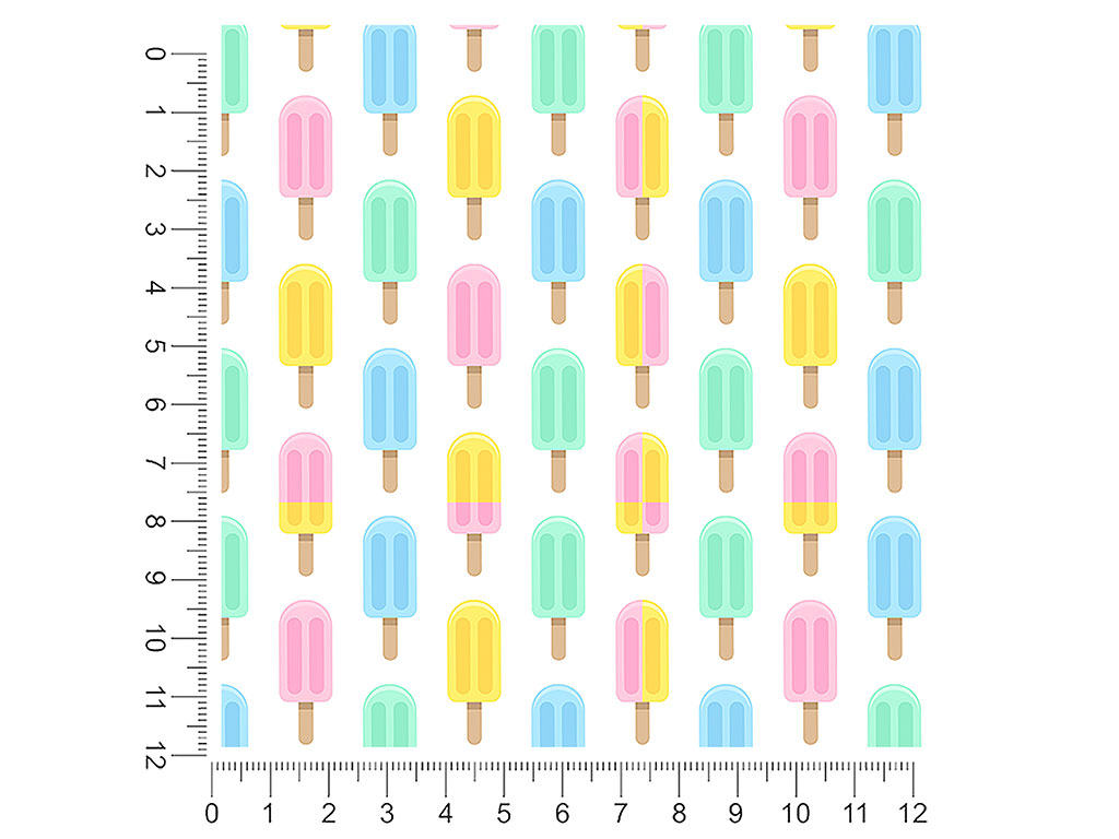 Summer Chill Summertime 1ft x 1ft Craft Sheets