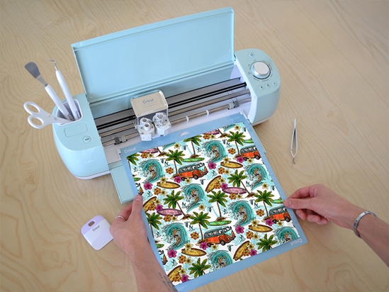 Surfs Up Summertime Cricut Compatible Vinyl