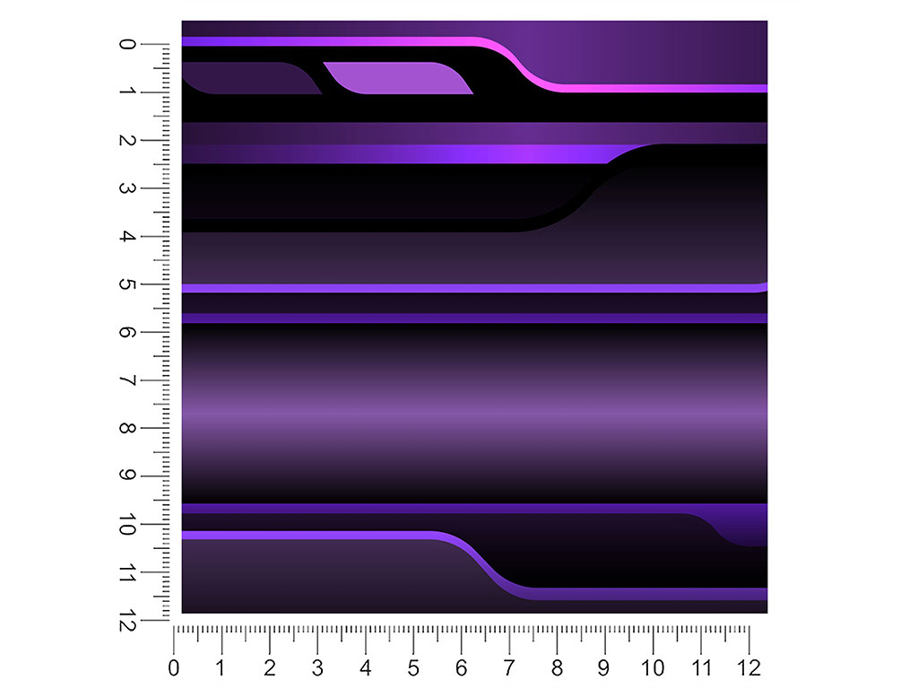 Bright Purple  Technology Vehicle Wrap Scale