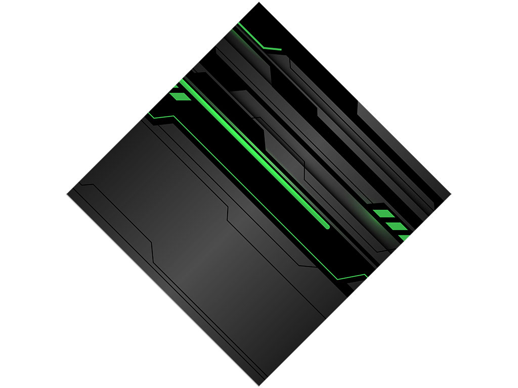 Dark Emerald  Technology Vinyl Wrap Pattern