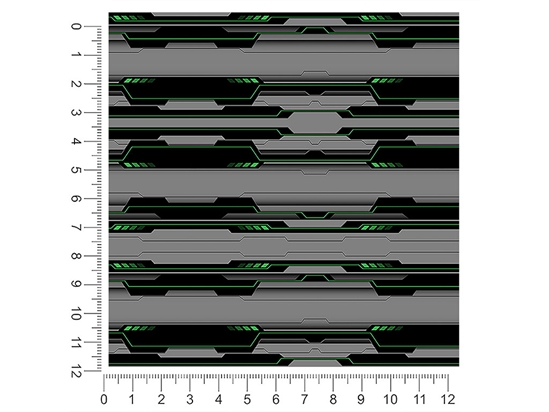 Rich Pine  Technology Vehicle Wrap Scale