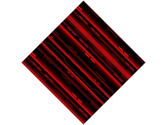 Ruby Red  Technology Vinyl Wrap Pattern