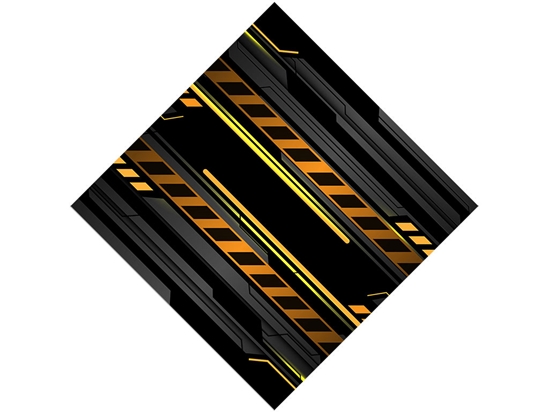 Use Caution  Technology Vinyl Wrap Pattern