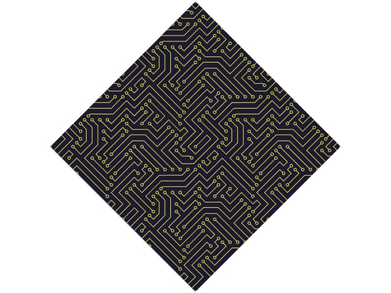 Golden Connectors Technology Vinyl Wrap Pattern