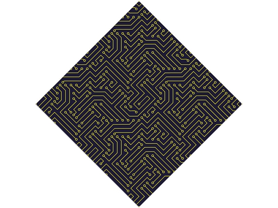 Golden Connectors Technology Vinyl Wrap Pattern