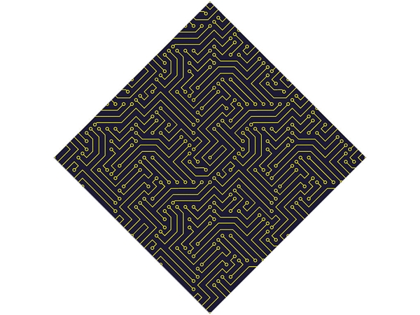 Golden Connectors Technology Vinyl Wrap Pattern