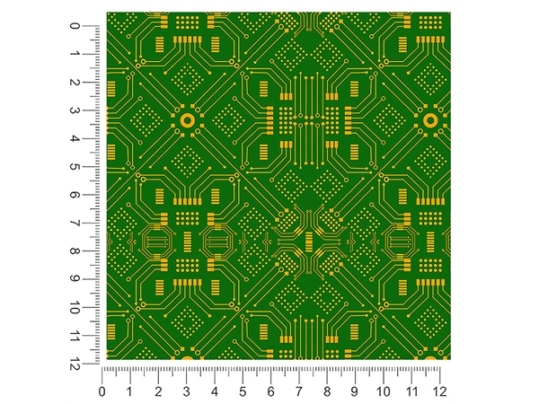 Large Clover Technology Vehicle Wrap Scale