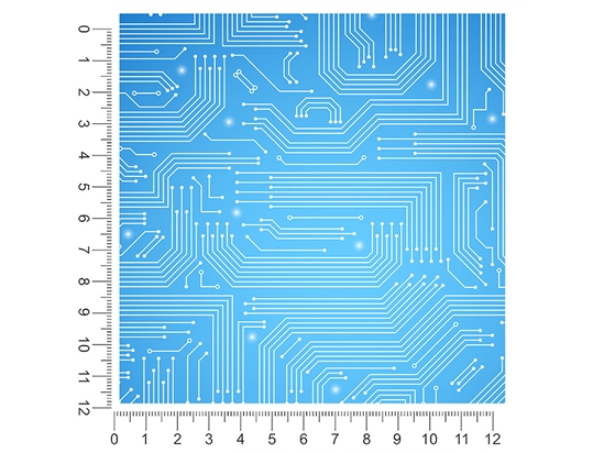 Perfect Blue Technology Vehicle Wrap Scale