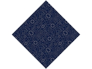 Simple Navy Technology Vinyl Wrap Pattern