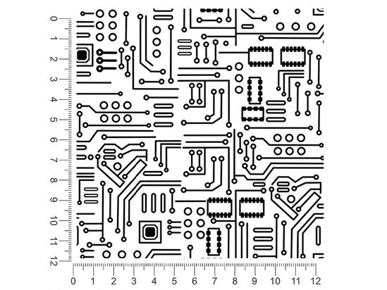 White Love Technology Vehicle Wrap Scale