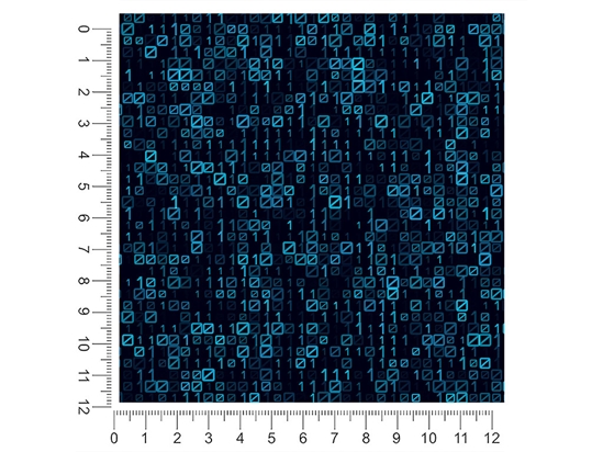 Blue Matrix Technology Vehicle Wrap Scale